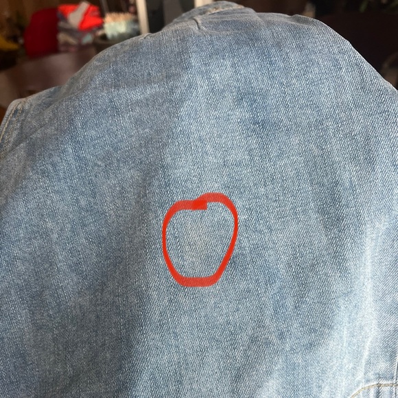 Free People Lace Up Pleated Denim Mini Skirt - Picture 9 of 11